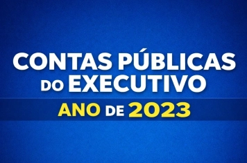 Contas do Poder Executivo Municipal
